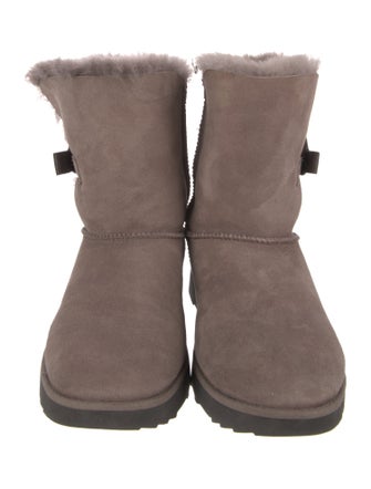 UGG Suede Bow Accents Boots