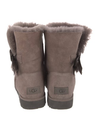 UGG Suede Bow Accents Boots