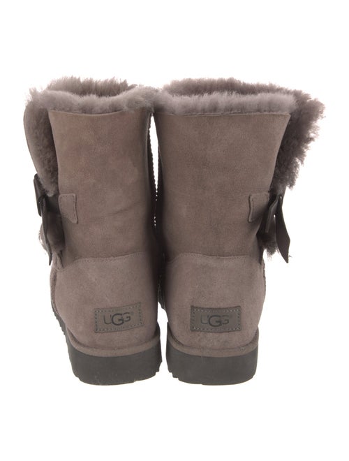 UGG Suede Bow Accents Boots