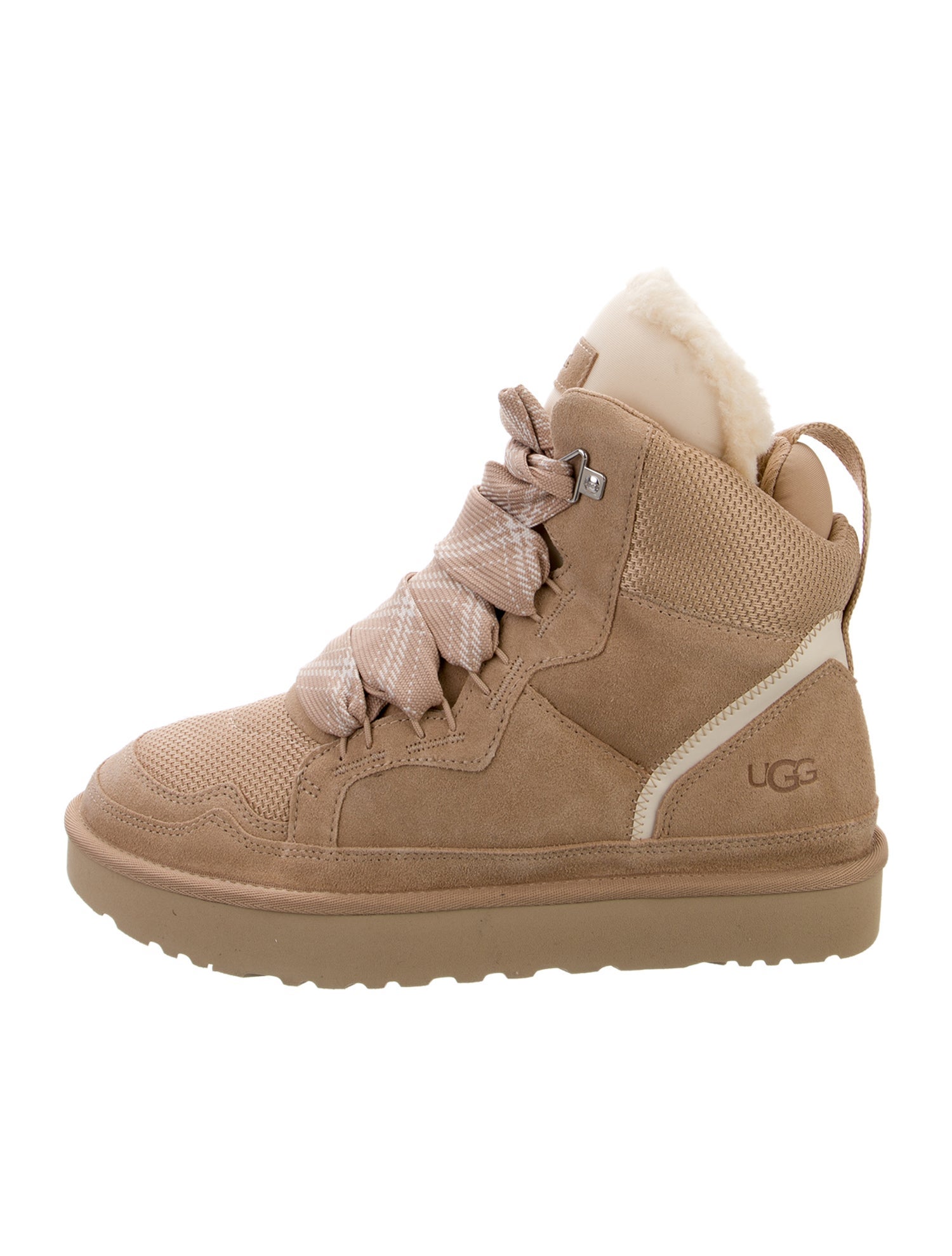 UGG Suede Wedge Sneakers