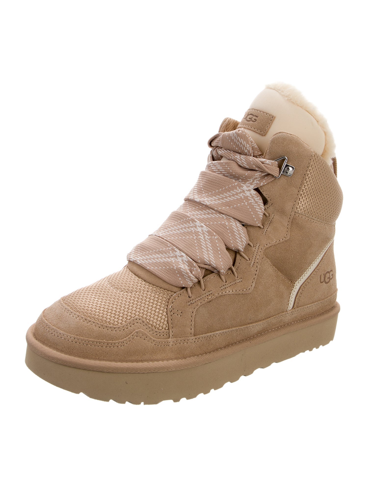 UGG Suede Wedge Sneakers