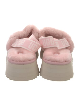 UGG Shearling Slingback Sandals