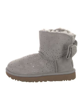 UGG Suede Bow Accents Boots