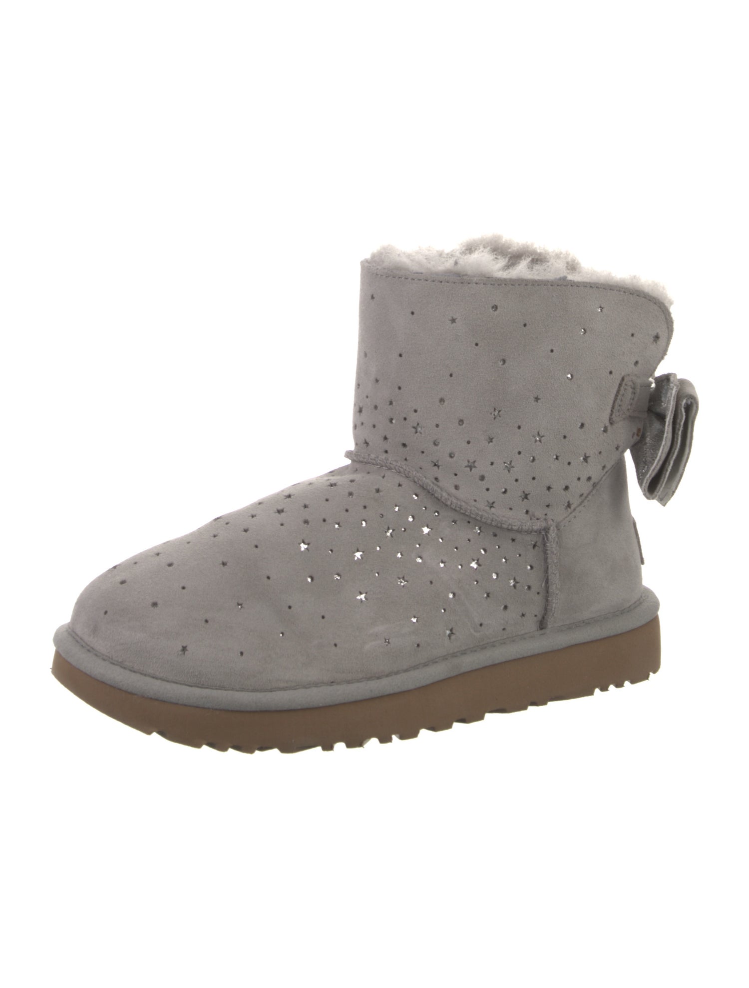 UGG Suede Bow Accents Boots