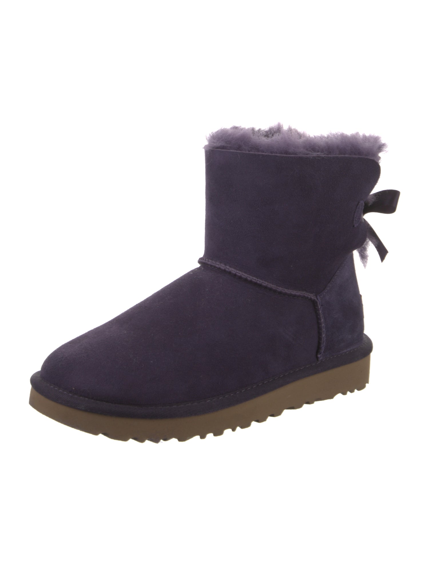 UGG Suede Bow Accents Boots