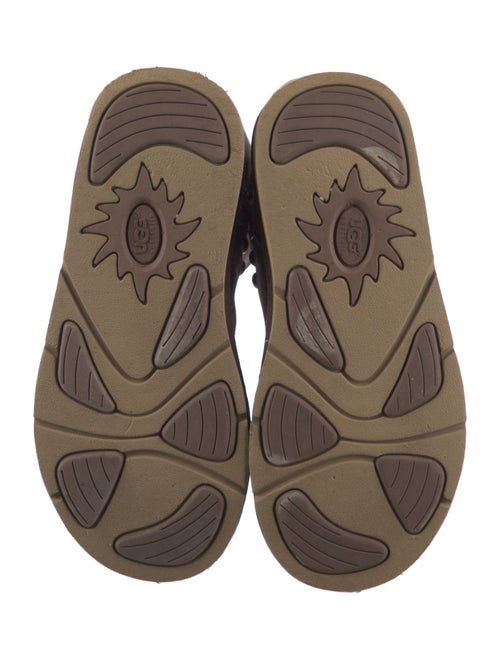 UGG Suede Patterned Moto Boots