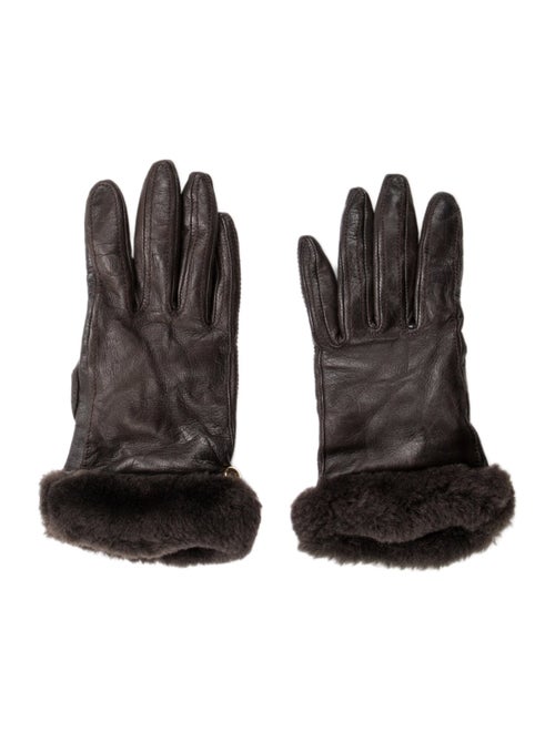 UGG leather gloves
