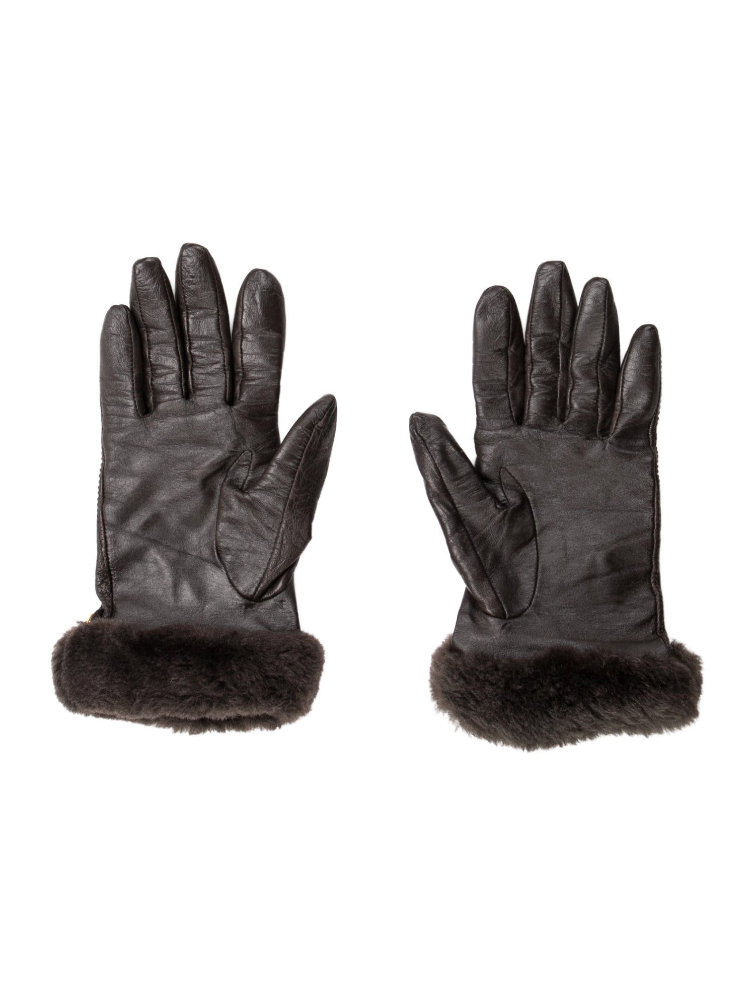 UGG leather gloves