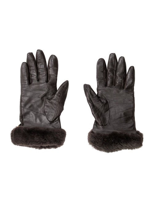 UGG leather gloves