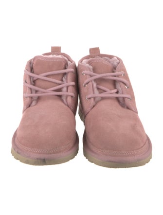 UGG Suede Lace-Up Boots
