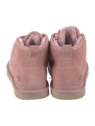 UGG Suede Lace-Up Boots