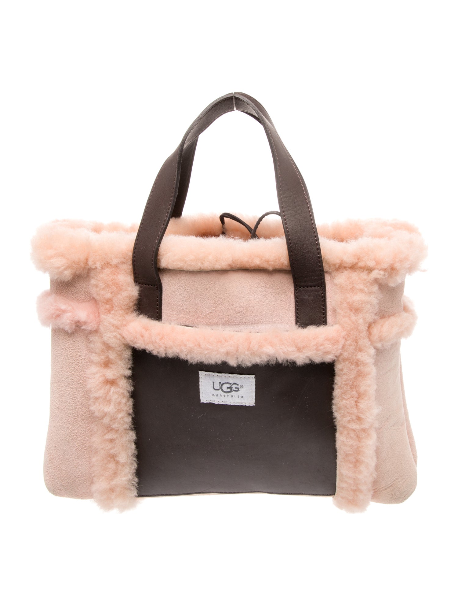 UGG Suede Top Handle Bag