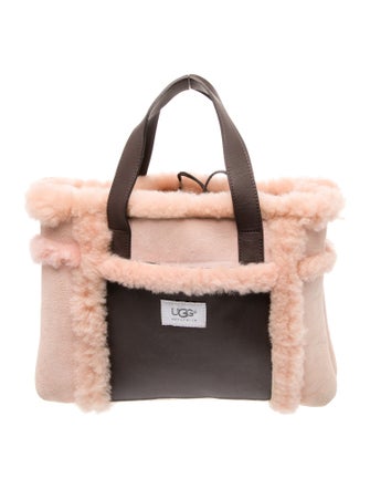 UGG Suede Top Handle Bag