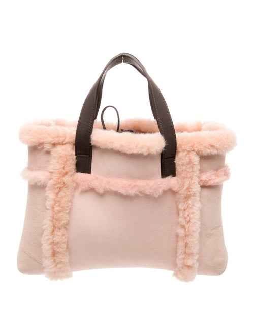 UGG Suede Top Handle Bag