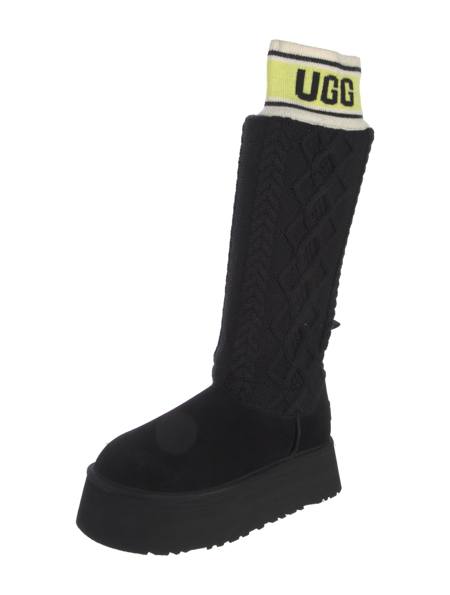 UGG Graphic Print Sock Boots