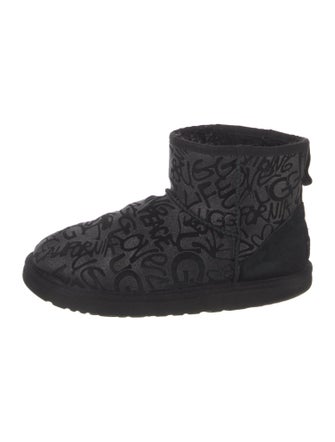 UGG Suede Printed Boots