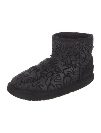 UGG Suede Printed Boots
