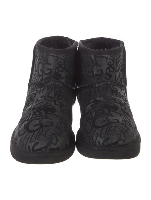 UGG Suede Printed Boots