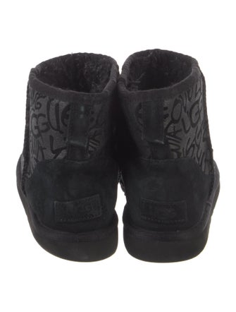 UGG Suede Printed Boots