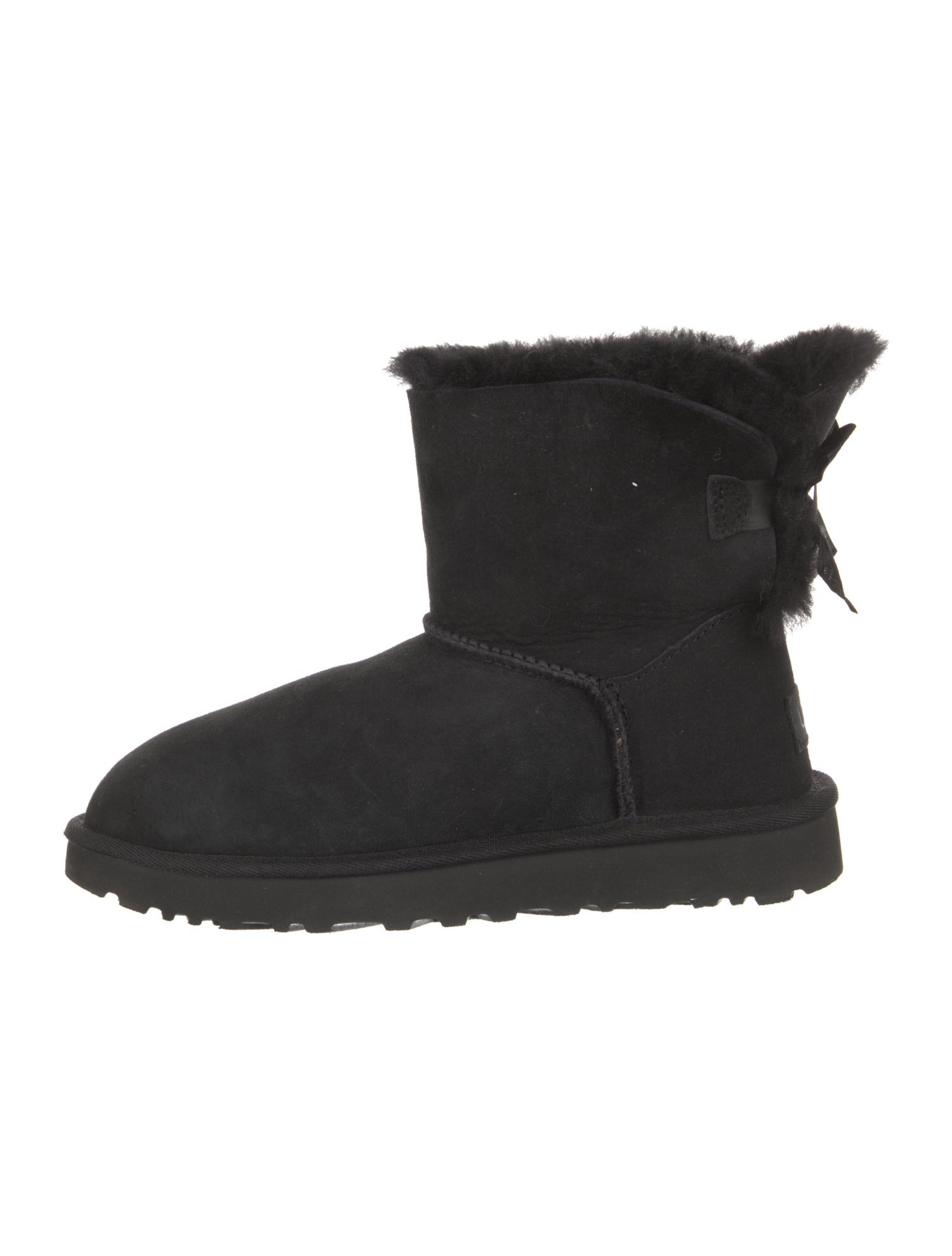UGG Suede Bow Accents Boots