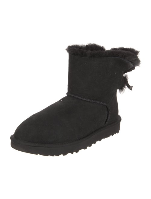 UGG Suede Bow Accents Boots