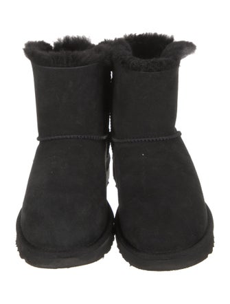 UGG Suede Bow Accents Boots