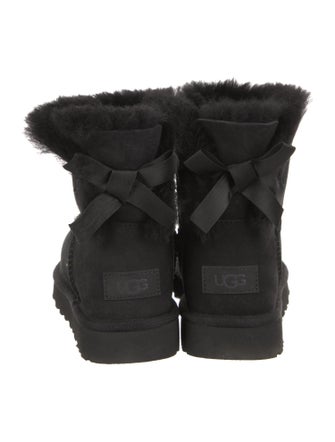 UGG Suede Bow Accents Boots