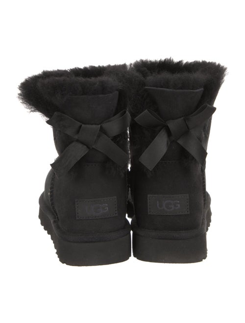 UGG Suede Bow Accents Boots