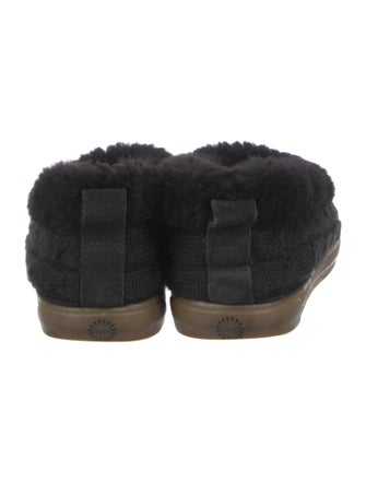 UGG Fur Trim Flats