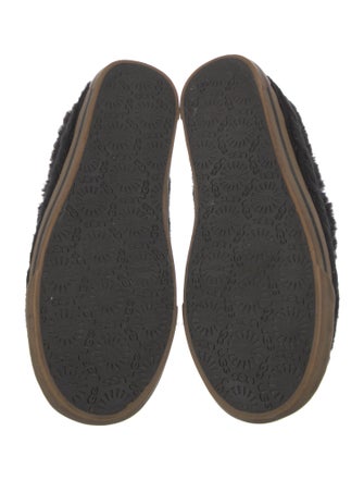 UGG Fur Trim Flats