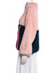 UGG Colorblock Pattern Faux Fur Jacket