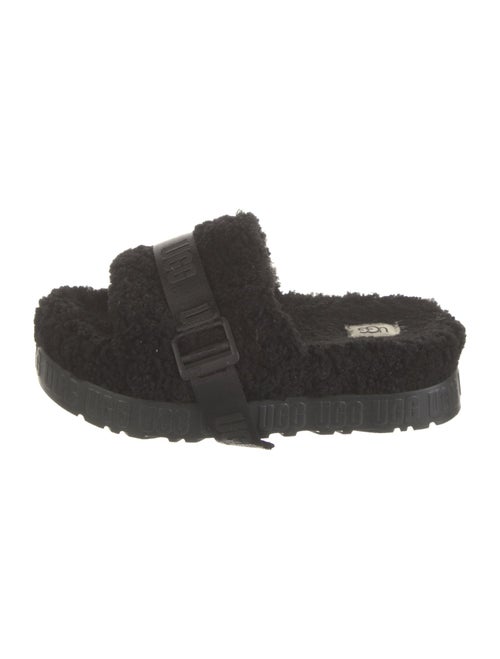 UGG Shearling Printed Slides