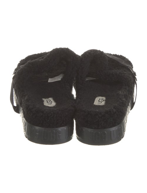 UGG Shearling Printed Slides