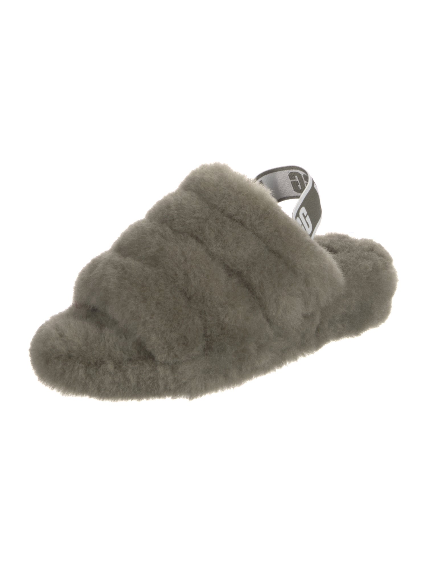 UGG Shearling Slingback Sandals