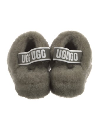 UGG Shearling Slingback Sandals