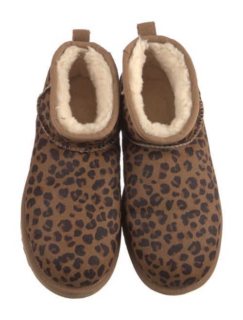 UGG Ponyhair Animal Print Snow Boots