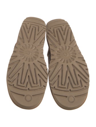 UGG Ponyhair Animal Print Snow Boots