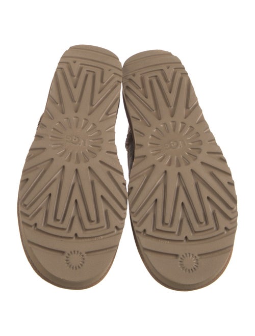 UGG Ponyhair Animal Print Snow Boots