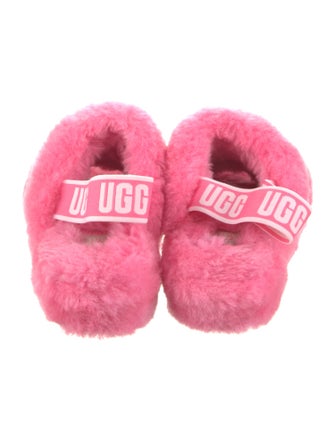 UGG Shearling Slingback Sandals