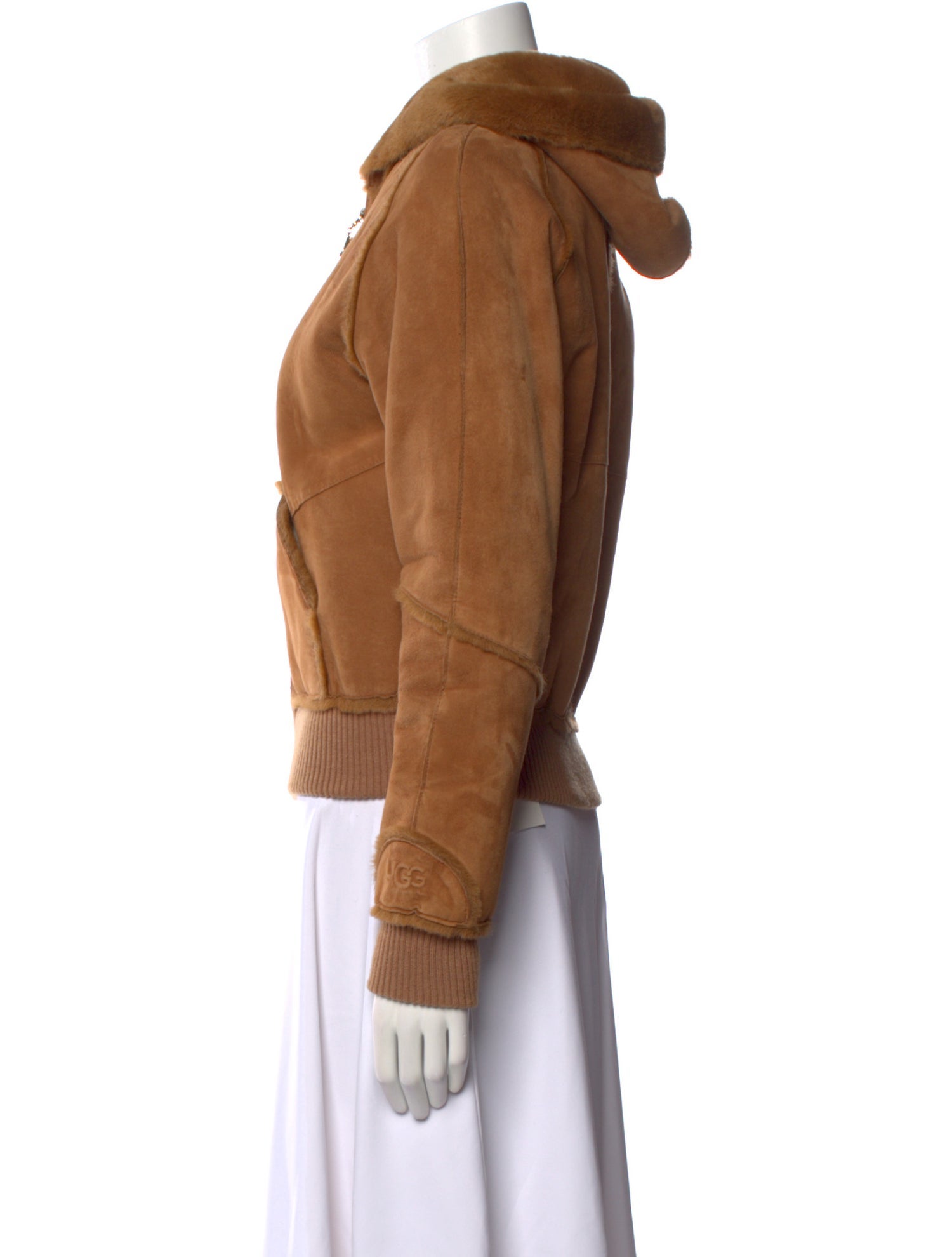 UGG Leather Crew Neck Sweater