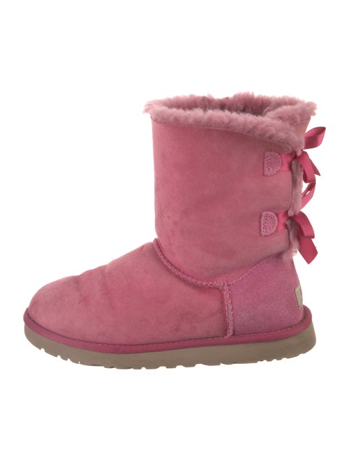 UGG Suede Bow Accents Boots