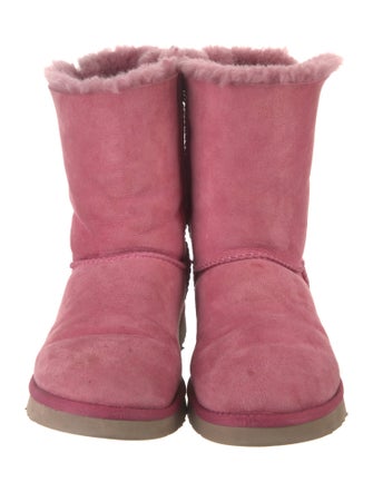 UGG Suede Bow Accents Boots