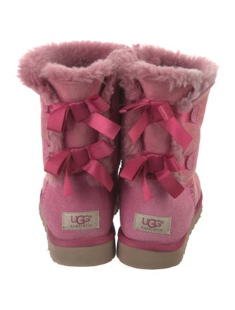UGG Suede Bow Accents Boots