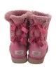 UGG Suede Bow Accents Boots