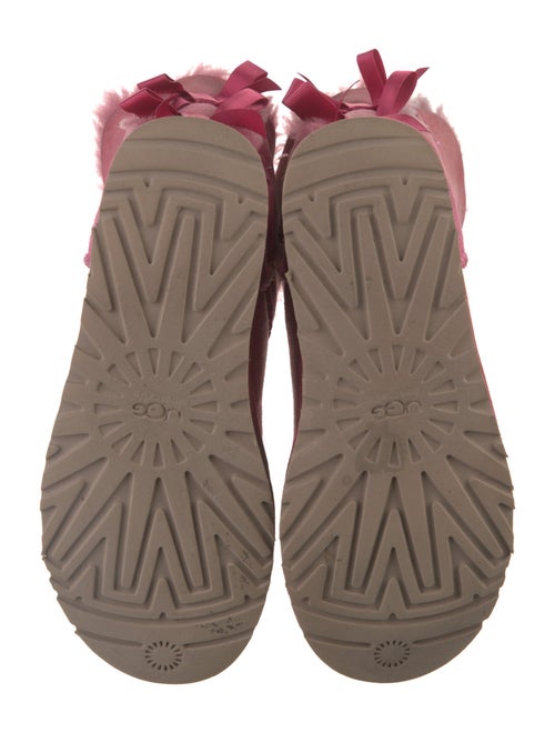 UGG Suede Bow Accents Boots