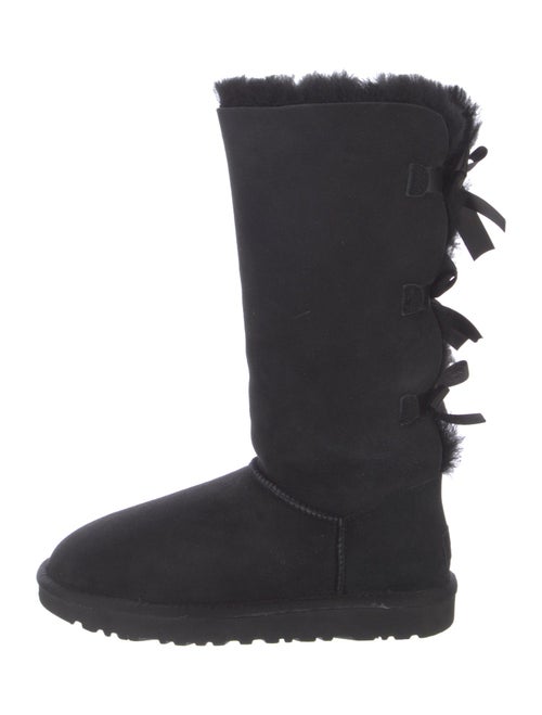 UGG Suede Bow Accents Boots
