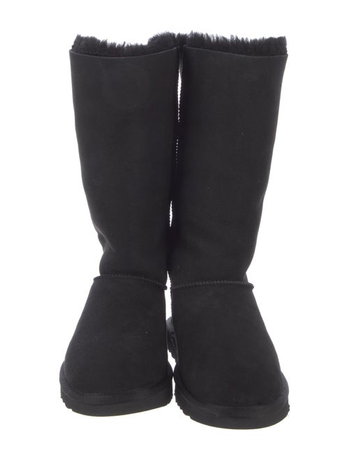 UGG Suede Bow Accents Boots