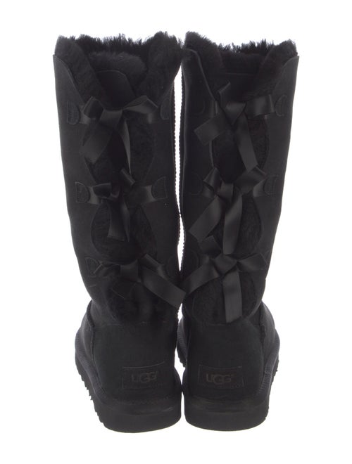 UGG Suede Bow Accents Boots