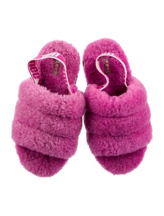UGG Girls' Fluff Yeah Slide Slippers