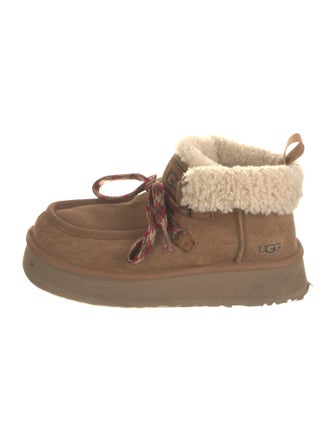 UGG Suede Lace-Up Boots